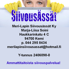 Ammattitaitoista Siivouspalvelua www.siivousassat.fi